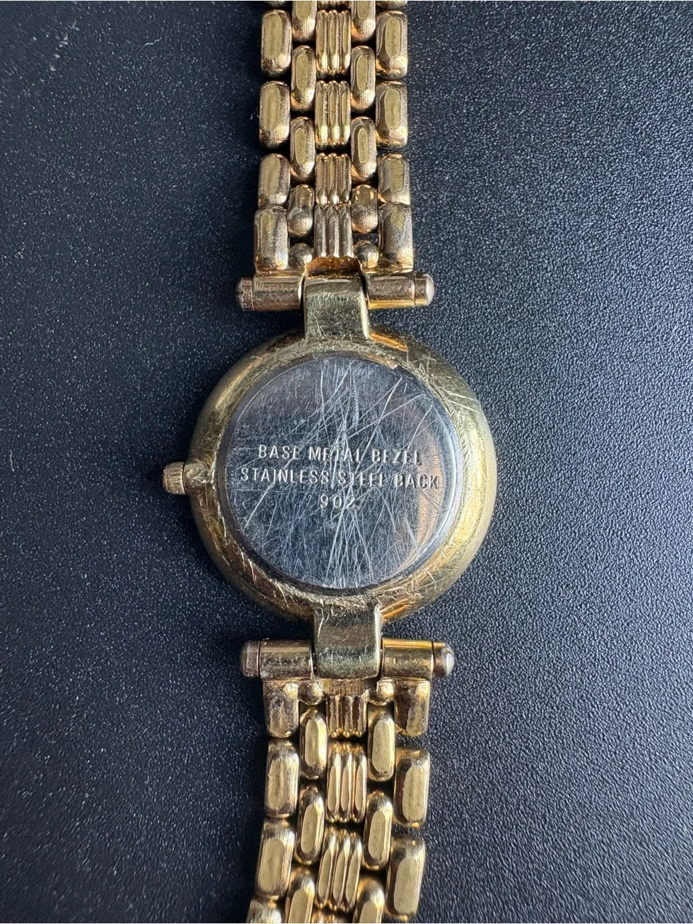 Jacques Piccard Gold-Tone Women's Quartz Bracelet Watch